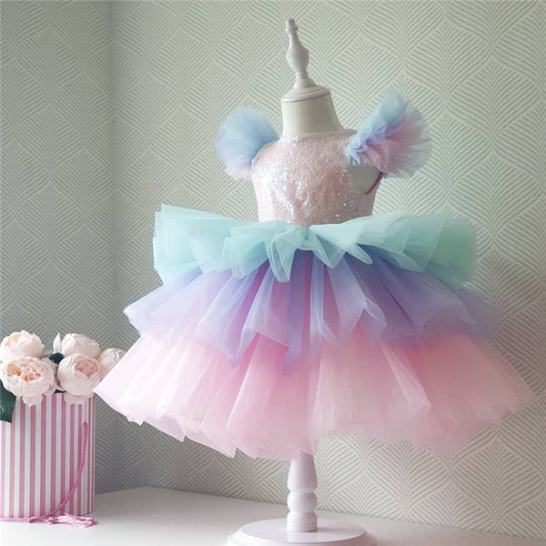 The Ruhama Rainbow Party Dress