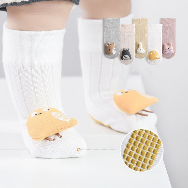 The Emily Cute Critter Socks for Baby