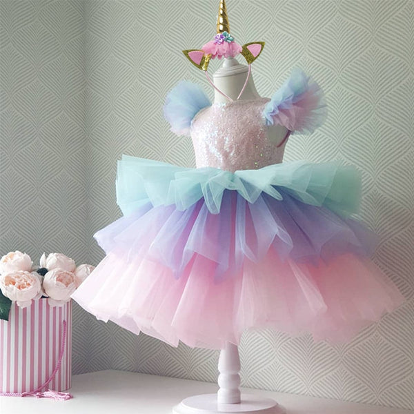 The Ruhama Rainbow Party Dress