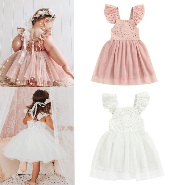 The Josie Eyelet Romper Dress