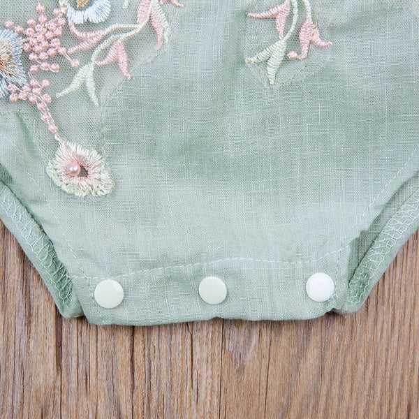 The Faith Hand-Embroidered Romper