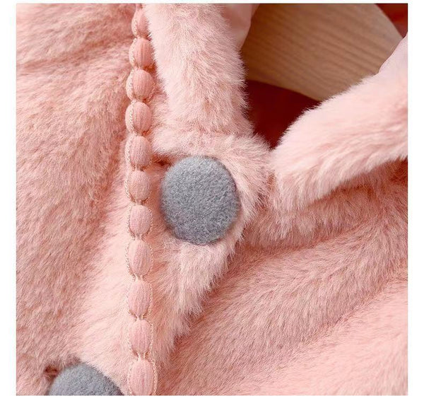 The Shay Snuggly Bunny Jacket + Purse
