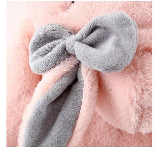 The Shay Snuggly Bunny Jacket + Purse