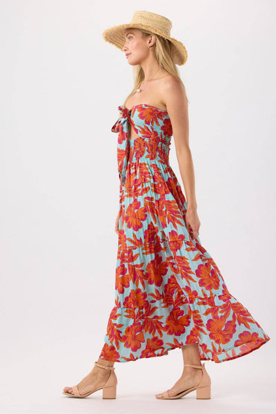 Moana Maxi Dress in Seychelles Sky