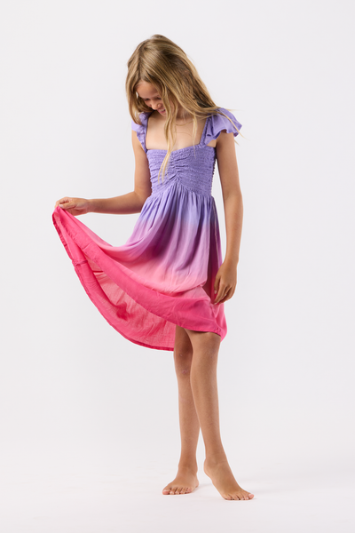 Kids Hollie Dress: Lavender Pink