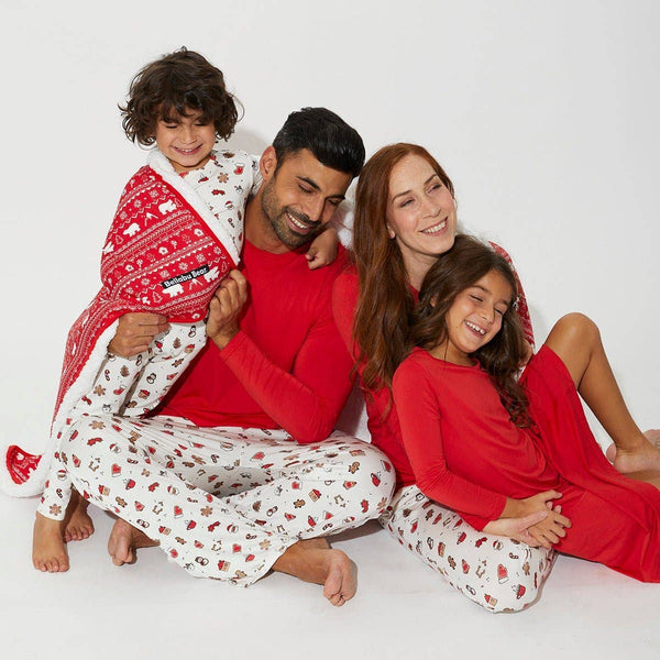 Christmas Cookies Luxuriously Soft Bamboo PJ Set for Men, Women & Kids