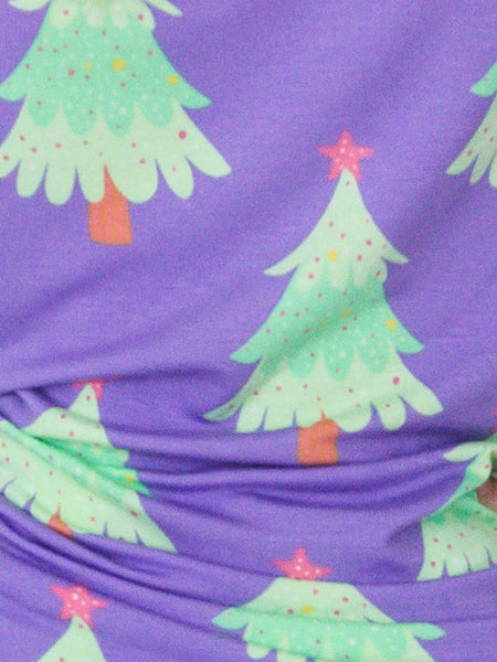 SoftSnooze™ Bamboo Viscose Twinkling Trees Pajama for Men, Women, Kids & Babies