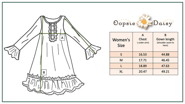 Women's Pink Teal Christmas Holiday Nutcracker Lounge Gown