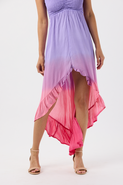 Brooklyn Maxi Dress in Lavender Pink
