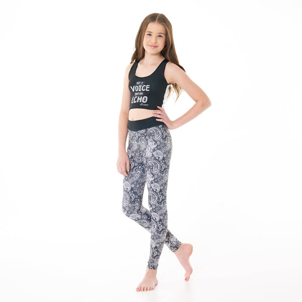 Paisley Leggings for Girls, Tweens & Teens