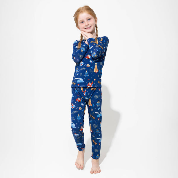 The Polar Express Luxuriously Soft Bamboo PJ Set for Men, Women, Kids & Babies