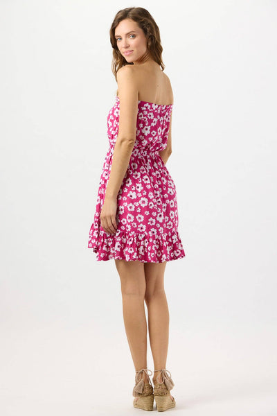 Ryden Mini Dress in Bali Isle Berry for Women