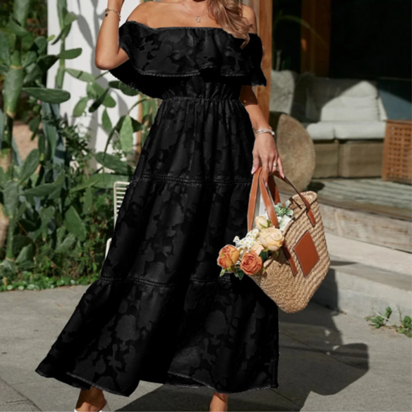 The Daphne Off-The-Shoulder Maxi Dress