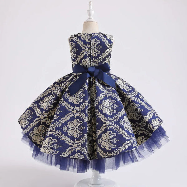 The Kyler Brocade Tulle Party Dress