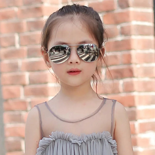 Vashti Classic Aviator Sunglasses for Little Girls