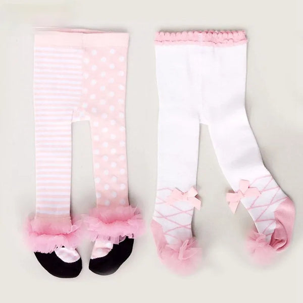 The Pink Pavlova Tights for Baby Girls