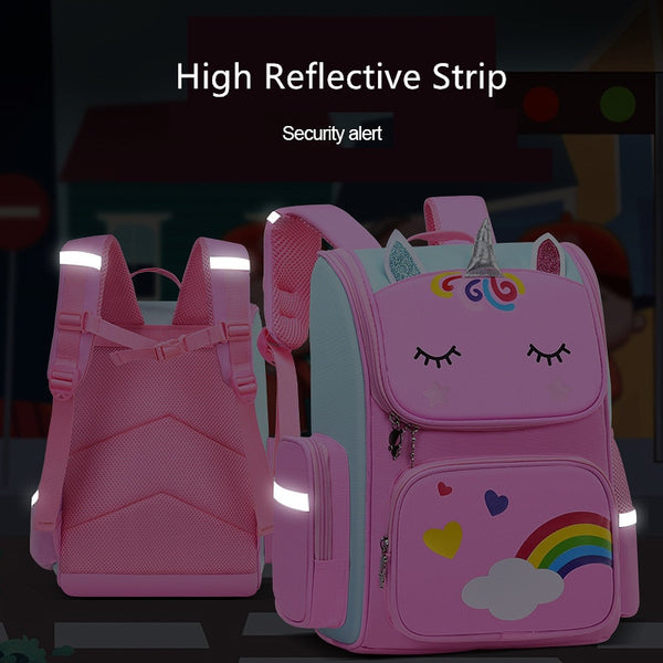 Rainbow Unicorn Backpack Set
