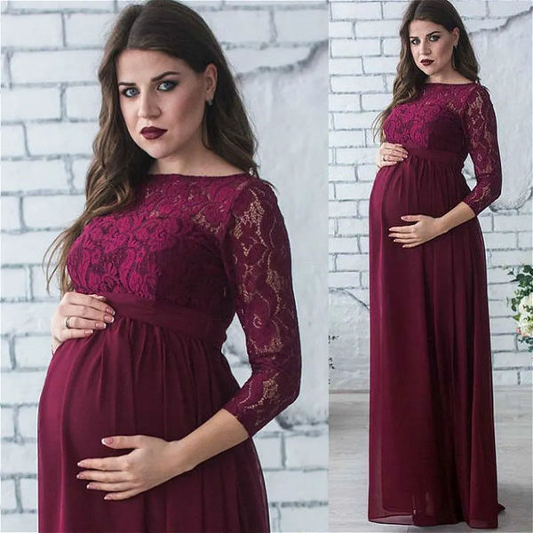 The Cora Lace Maternity Dress