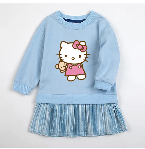 The Sparkly Hello Kitty 2fer Dress for Girls