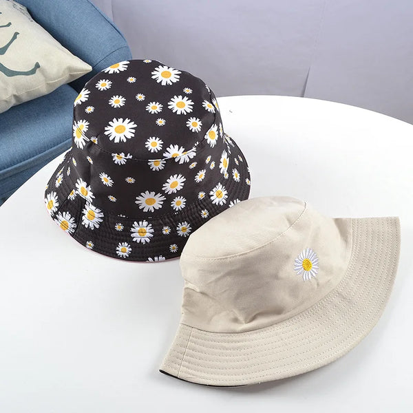 Daisy Reversible Bucket Hat for Girls & Women