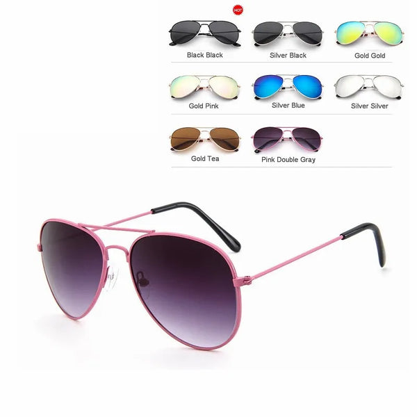 Vashti Classic Aviator Sunglasses for Little Girls