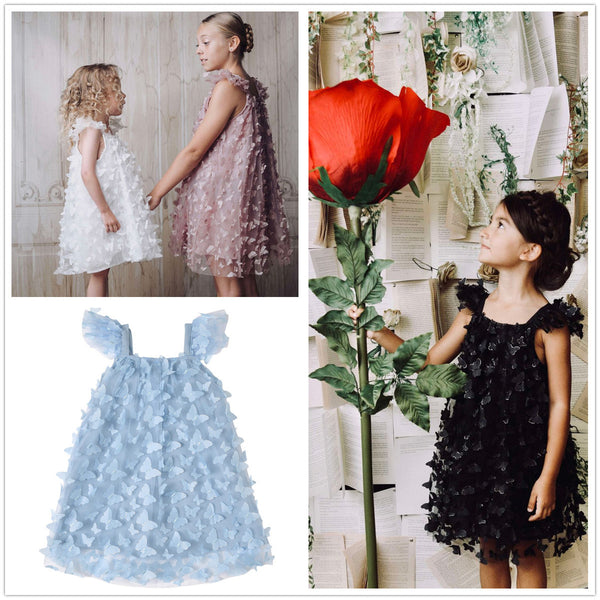 The Olivia 3D Butterfly Party Dress