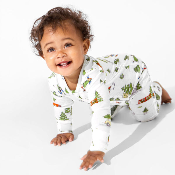 Christmas Tree Farm Soft Bamboo PJ Set for Men, Women, Kids & Babies