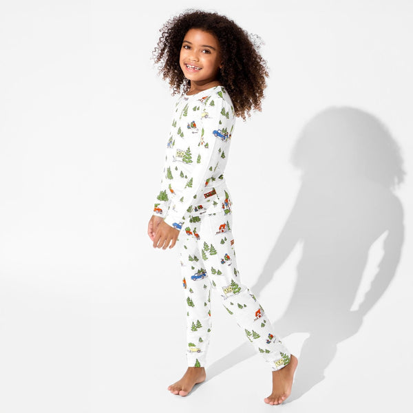 Christmas Tree Farm Soft Bamboo PJ Set for Men, Women, Kids & Babies
