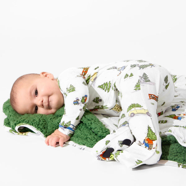 Christmas Tree Farm Soft Bamboo PJ Set for Men, Women, Kids & Babies