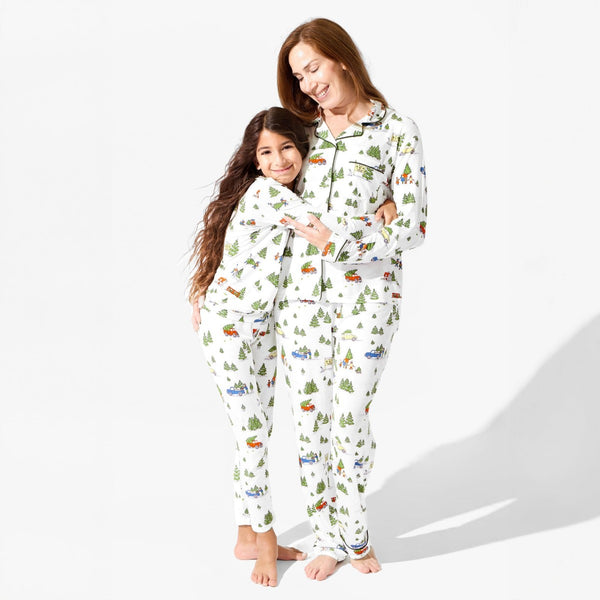 Christmas Tree Farm Soft Bamboo PJ Set for Men, Women, Kids & Babies