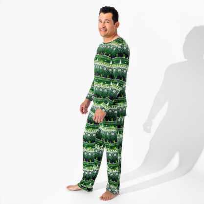 Minecraft Creeper Holiday Luxuriously Soft Bamboo PJ Set for Men, Women, Kids & Babies