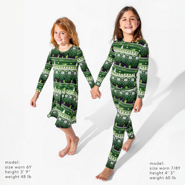Minecraft Creeper Holiday Luxuriously Soft Bamboo PJ Set for Men, Women, Kids & Babies