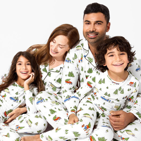 Christmas Tree Farm Soft Bamboo PJ Set for Men, Women, Kids & Babies
