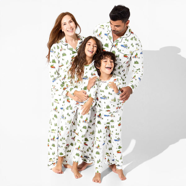 Christmas Tree Farm Soft Bamboo PJ Set for Men, Women, Kids & Babies