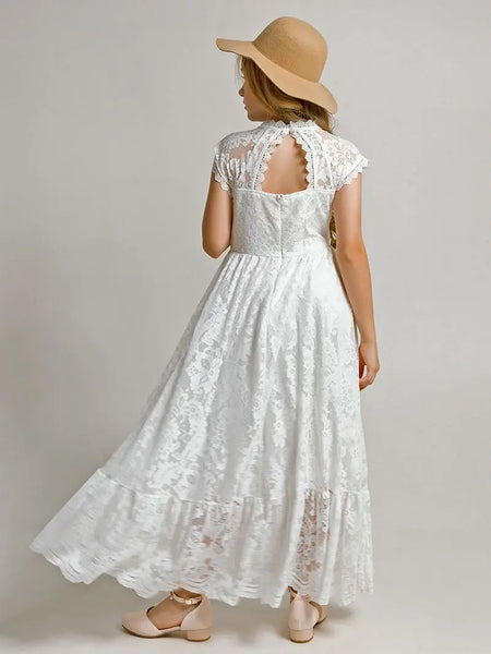 The Maggie Lace Sleeveless Maxi Dress