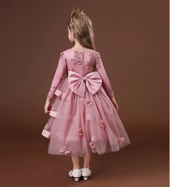 Imelda Layered Special Occasion Dress for Little Girls