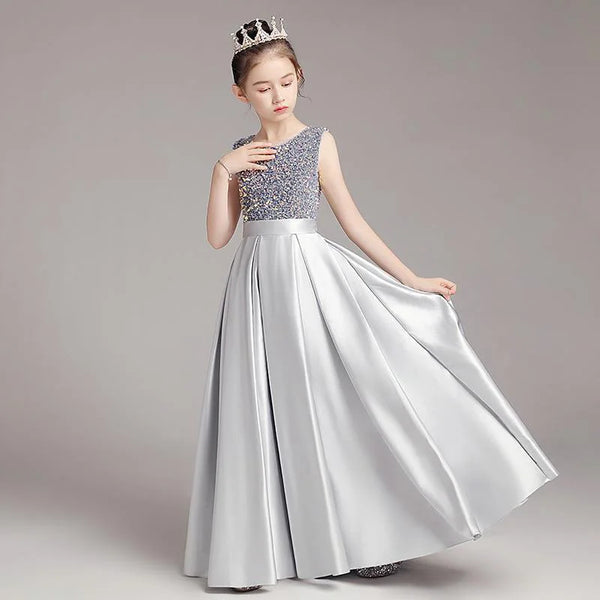 The Mya Satin Special Occasion Dress for Babies & Girls