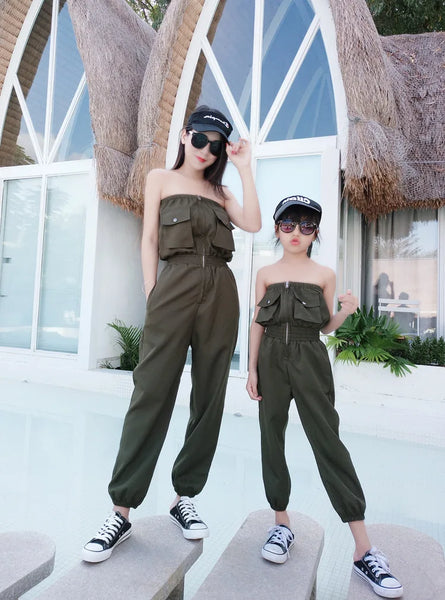 Mommy & Me Matching: The Olive Jumpsuit