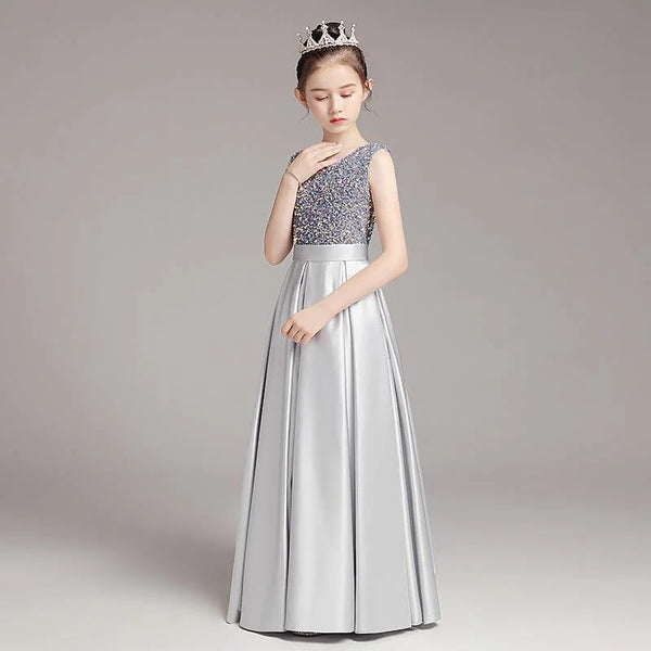 The Mya Satin Special Occasion Dress for Babies & Girls