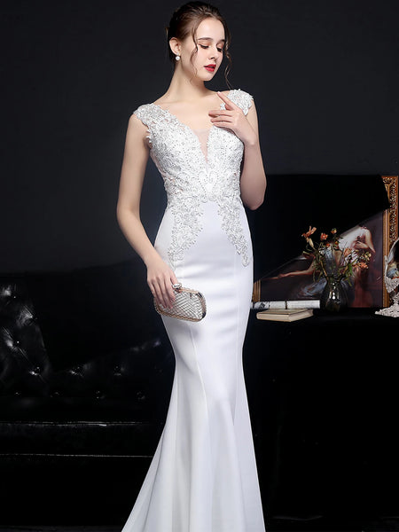 The Aurora Lace Mermaid Gown for Women