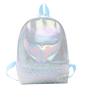 Personalized Mermaid Tail Mini-Backpack