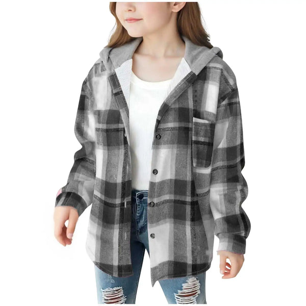 Maya Hooded Shacket for Girls & Teens
