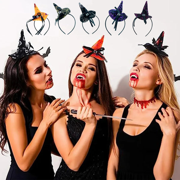 Glam Witch Headband Costume Accessory