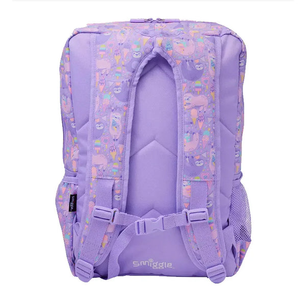 Smiggle® Slothing Around Sparkly Extra Large Capacity Backpack & Accessories