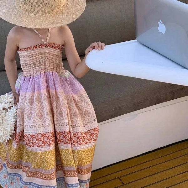 Sunny Days Maxi Dress for Toddler & Little Girls