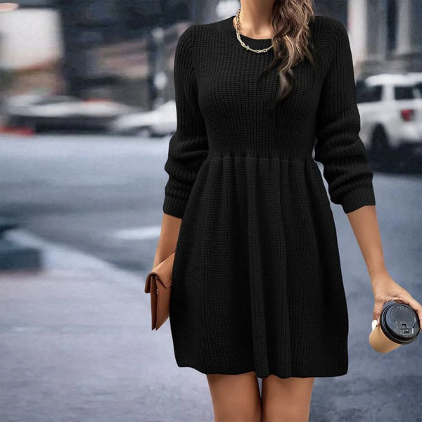 The Khloe Large Knit Sweater Dress for Women & Teens