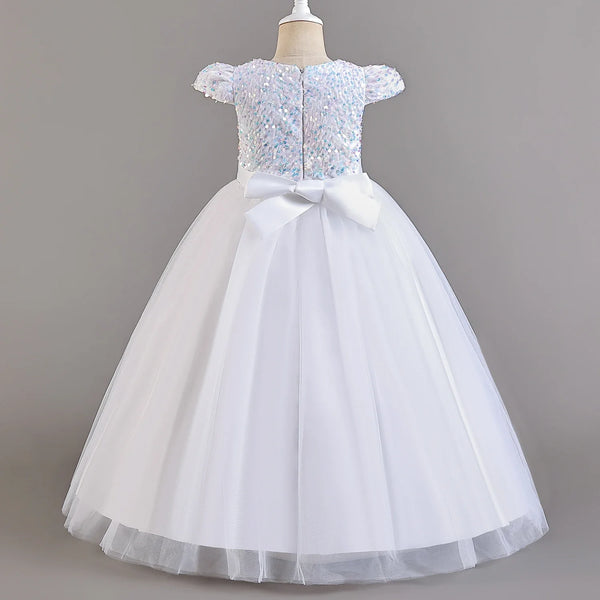 Dominique Gorgeous Sequin Tulle Ballgown Special Occasion Dress for Girls