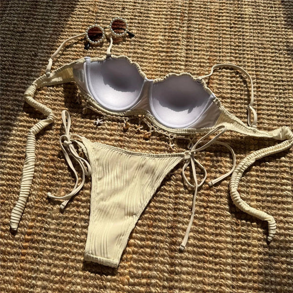Shell My Belle Scalloped Shell Bikini
