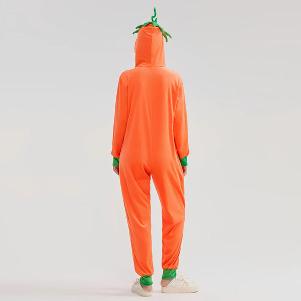 Pumpkin Jumpsuit Costume for Women