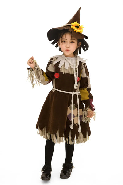 Mommy & Me: Scarecrow Costume for Girls & Women